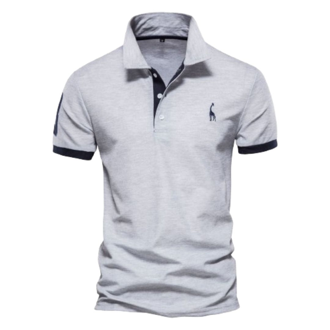 Relaxed Fit Polo Tee
